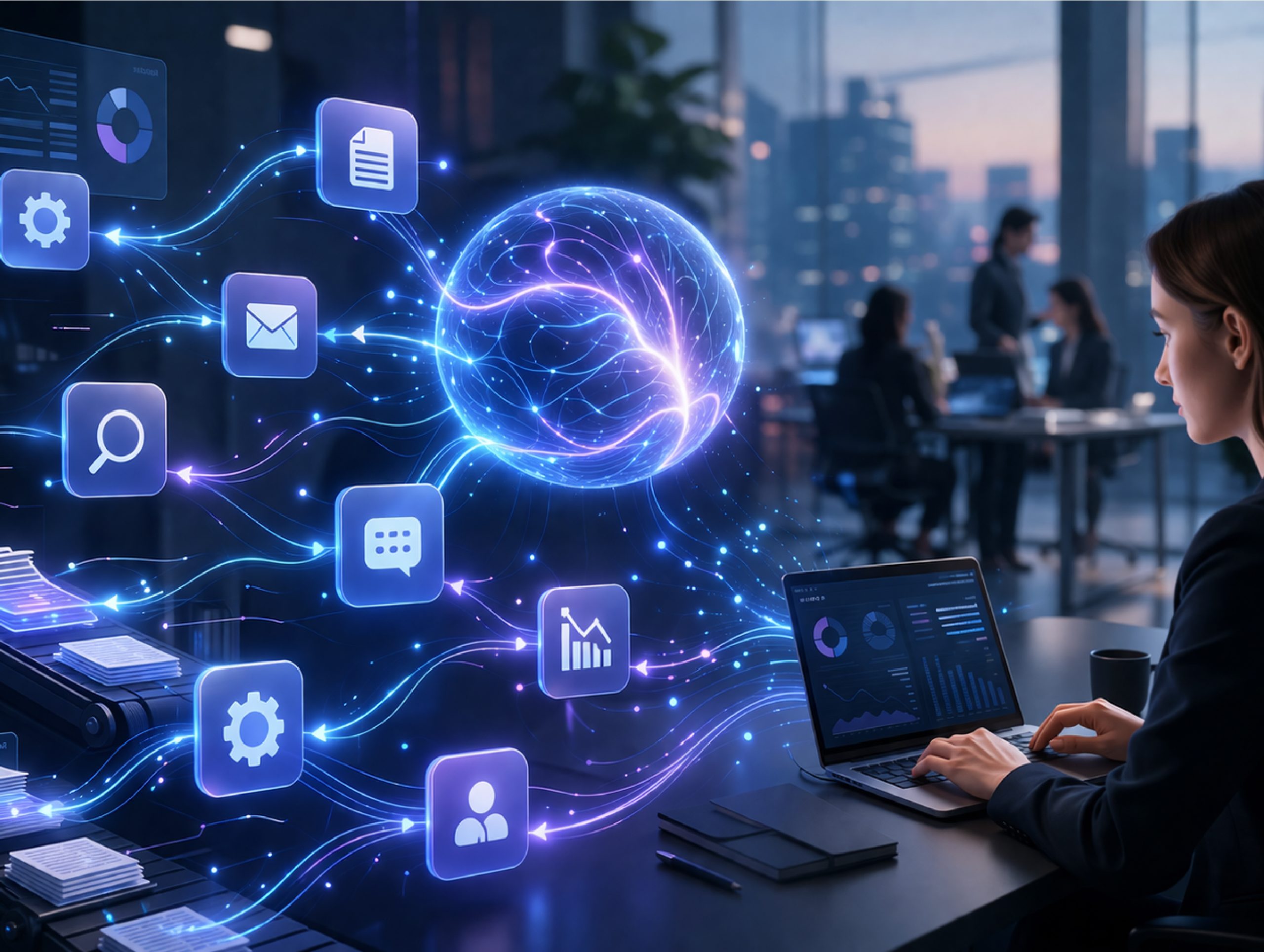 How businesses use Generative AI to automate workflows
