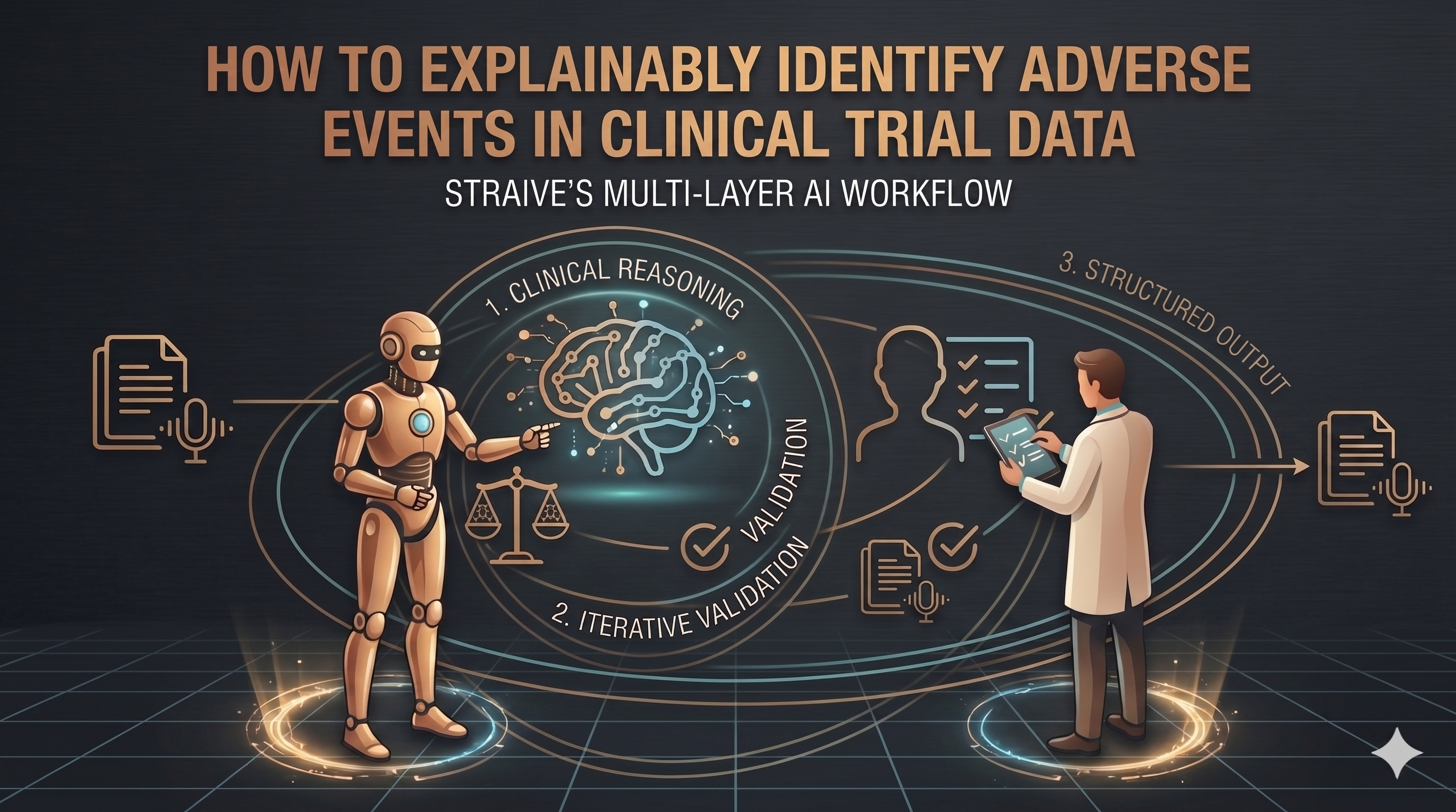 How to Explainably Identify Adverse Events in Clinical Trial Data