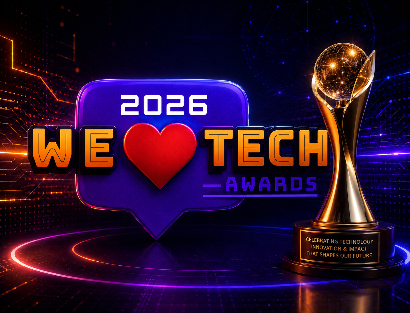 Winner of We Love Tech Awards – 2026
